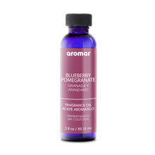  Fragrance Oil Blueberry Pomegranate by Aromar is reminiscent of Summer' blooming orchards. It features heady notes of pomegranate, with bursts of sweet blueberry and citrus zest.