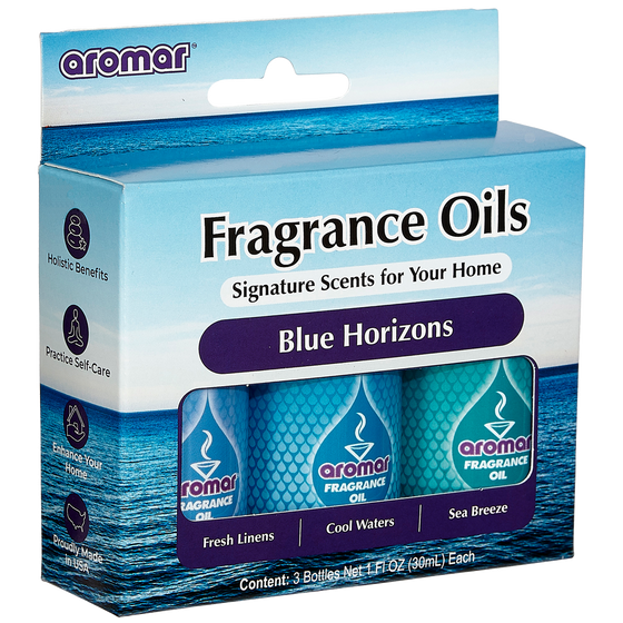 Aromatic Oil Blue Horizon by Aromar / 1oz-3Pack Combo