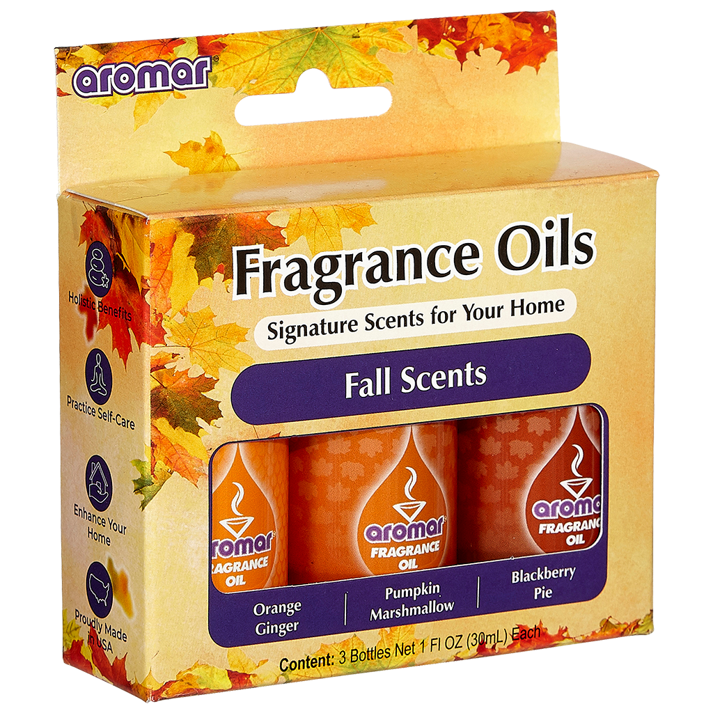 Aromatic Oil Fall Scents by Aromar / 1oz3Pack Combo