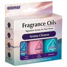 Aromatic Oil Aroma Cleanse by Aromar / 1oz-3Pack Combo