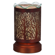  Oil Warmer Copper Touch Lamp Forest by Aromar