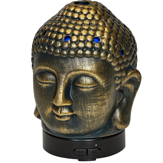 Diffuser Buddha Ceramic in Black by Aromar - 90602