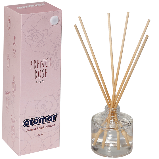 Reed Diffuser French Rose by Aromar / 100ml