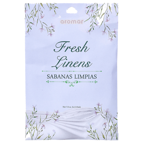 Sachets Fresh Linens by Aromar / Double Pack