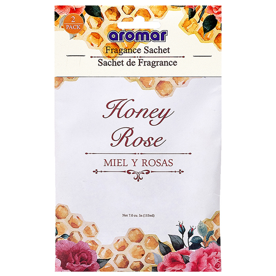 Sachets Honey Rose by Aromar / Double Envelope