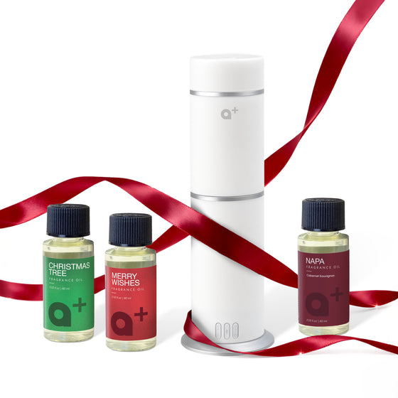 Waterless Cylinder Diffuser Holiday Gift Set