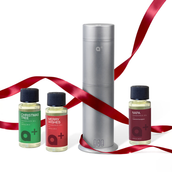 Waterless Cylinder Diffuser Holiday Gift Set
