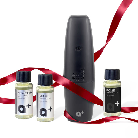 Waterless Plug-In Aroma Diffuser + 3 Hotel-Inspired Fragrances