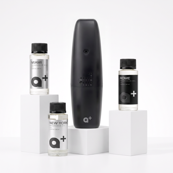 Waterless Plug-In Aroma Diffuser + 3 Hotel-Inspired Fragrances – Aromar.com