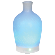  Diffuser Decanter Abstract Glass Ultrasonic in blue by Aromar - 90117