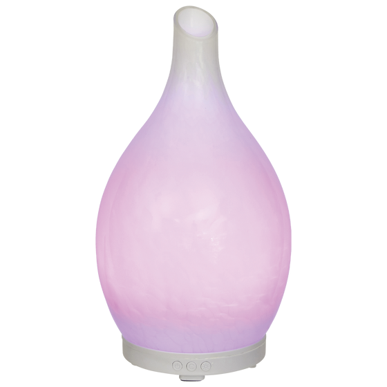 Diffuser Rotating Amphora Glass Ultrasonic in Rose by Aromar - 90900