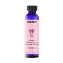 Fragrance Oil Baby Soft by Aromar can instantly transform your home's environment. Baby Soft features a delicate floral perfume of rose and orange blossom, with top notes of sweet orange and airy ozone blend and base notes of cedar.