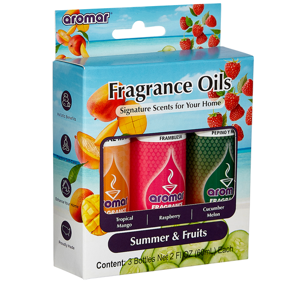 Pack Combo Aromatic Oil Summer & Fruits by Aromar