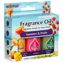  Aromatic Oil Summer & Fruits by Aromar / 1oz-3Pack Combo