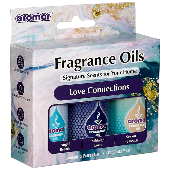 Aromatic Oil Love Connections by Aromar / 1oz-3Pack Combo