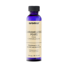  Fragrance Oil Caramelized Pears by Aromar fully encompasses the scent of ripened pears glazed with warm caramel and brown sugar. A warm & mouthwatering fruity scent, Caramelized Pears is infused with notes of sweet vanilla and musk, and bursting with the sweetness of maple.  