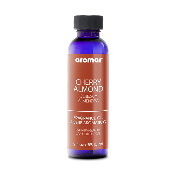Fragrance Oil Cherry Almond by Aromar is sure to fill every corner of your home with bright and fruity fragrance. The sweet tartness of cherries and subtle sweetness of almonds blend perfectly in this cheery aroma. 