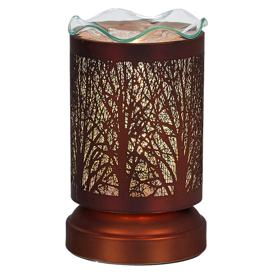 Oil Warmer Copper Touch Lamp Forest by Aromar