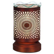  Oil Warmer Copper Touch Lamp Mandala by Aromar