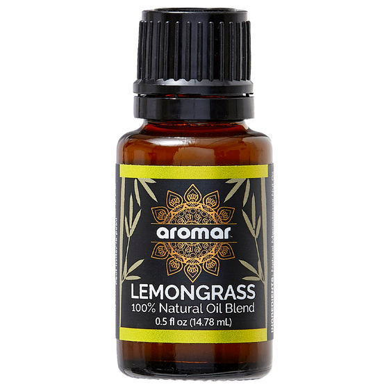 Essential Oil Lemongrass by Aromar / 0.5oz