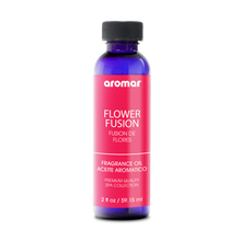  Fragrance Oil Flower Fusion by Aromar is for everyone who believes in flower power. A medley of floral notes, this scent adds a unique and mesmerizing burst of energy and brightness to any space.