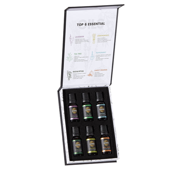 Sweet Gift Set of 6 Premium Grade Fragrance Oils - 10Ml - Scented Oils