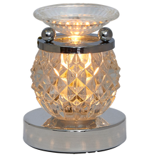  Oil Warmer Cristal Glass Geo Touch Lamp by Aromar