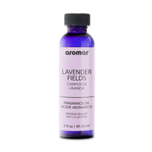  Fragrance Oil Lavender Fields by Aromar is an iconic floral and herbal scent everyone knows and loves, lavender is a popular aroma for eliciting calm and relaxation. It's a must-have for spring and summer!
