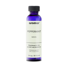  Fragrance Oil Peppermint by Aromar is the sparkling clean aroma seamlessly blends notes of marshmallow fluff, pure peppermint, vanilla sugar, and cr√®me de menthe. Brighten your winter wonderland or cool down during summer; either way, Peppermint is perfect for any time and occasion.