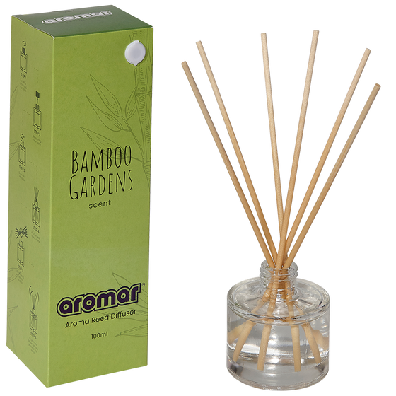 Reed Diffuser Bamboo Garden by Aromar / 100ml