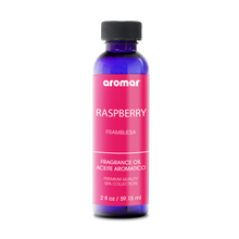  Fragrance Oil-Raspberry by Aromar features top notes of freshly picked, ruby red raspberries; middle notes of white jasmine and geranium petals, and citric zest; and green stems and white woody base notes. Enjoy the pure aroma of one of summer's berries all year round!