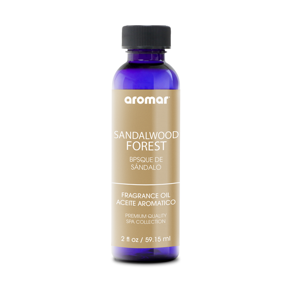 Fragrance Oil Sandalwood Forest by Aromar is an exotic scent known for stimulating clairvoyance and reducing stress with its creamy, earthy, rich, and woody aroma. Connect with your higher self with the help of Sandalwood Forest!