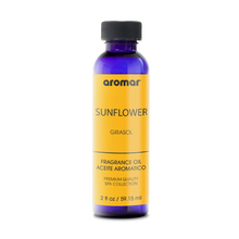  Fragrance Oil Sunflower by Aromar with a features top notes of mandarin, orange blossom, sweet melon, peach, bergamot, zesty lemon, and Brazilian rosewood; middle notes of orris root, cyclamen, Osmanthus, jasmine. and rose; and base notes of musk, oakmoss, cedar, sandalwood, and amber.