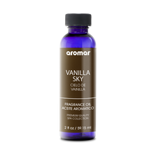  Fragrance Oil Vanilla Sky by Aromar adds gentle warmth to any space with a scrumptious blend of sweet mango, vanilla absolute, creamy coconut, and lotus flower. It's the perfect scent to make your home feel homey.